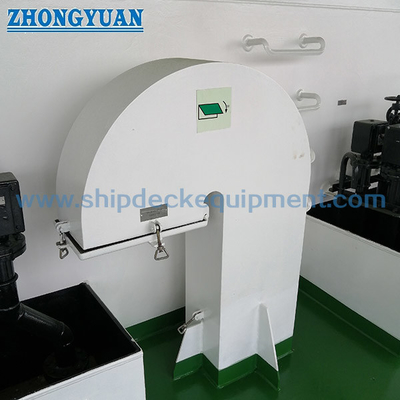 ΜΒ 4448 Gooseneck σωλήνων τύπων Β τετραγωνικός Weathertight θαλάσσιος θαλάσσιος εξοπλισμός εξαεριστήρων