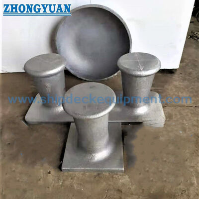 Χυτοχάλυβας ASTM A27-70-36 8» 10» διπλό Bitt χωρίς εξοπλισμό πρόσδεσης σκαφών κέρατων