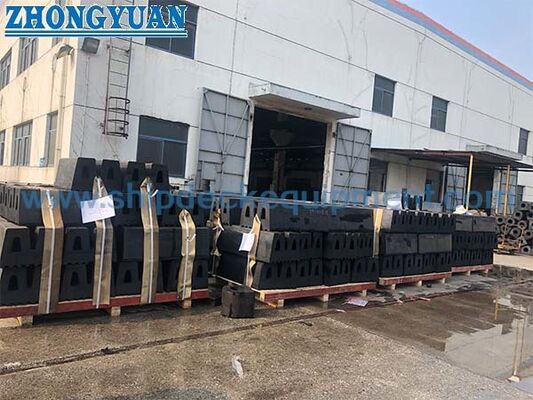 W Type Tugboat Rubber Fender για Προστασία Πλώρης και Πρύμνης