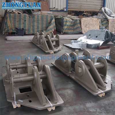 SMIT Towing Bracket με συρόμενη πινέζα για σύστημα ρυμούλκησης έκτακτης ανάγκης πλοίου