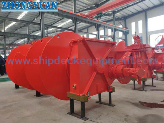 Φ64 mm Ηλεκτροϋδραυλική Συνδυασμένη Άγκυρα Βίτσα & Βίτσα Πρυμνοδέτη για το Κατάστρωμα Πλοίου