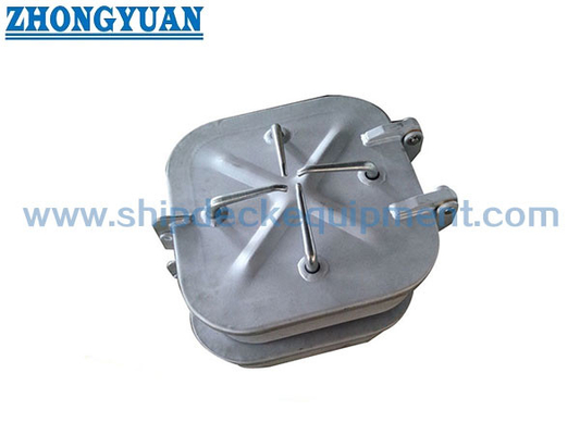 CB/T 3728 Weathertight μικρή κάλυψη πορτών χάλυβα τύπων Β με το θαλάσσιο εξοπλισμό 4 σκυλιών