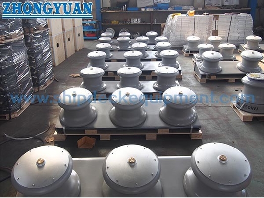 Fairlead Shipside τύπων BF BS 2 μορφής JIS Φ 2014 κλειστός κύλινδροι εξοπλισμός πρόσδεσης σκαφών κυλίνδρων