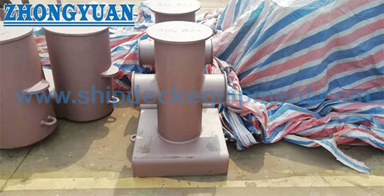 150×350 χιλιοστόμετρα Σκάφος Cross Bitt Bollard. GB 10106-88 Τύπος A/B για την αγκυροβολία πλοίων.