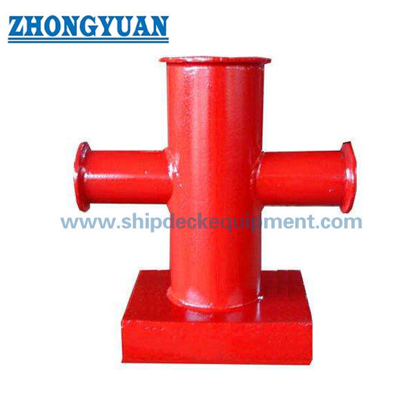 Σκάφος Cross Bitt Cruciform Bollard. CB/T 3845-2000 Γκαράζι Ζυγισμένο Αγκυροβόλι