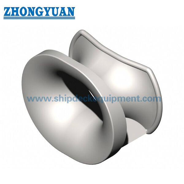 Μπουκάλι τοποθετημένο τσοκ Panama | DIN 81915 Form A Cast Steel Rope Guide for Ship Rowing