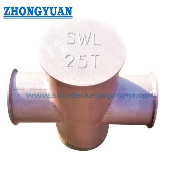 150×350 χιλιοστόμετρα Σκάφος Cross Bitt Bollard. GB 10106-88 Τύπος A/B για την αγκυροβολία πλοίων.
