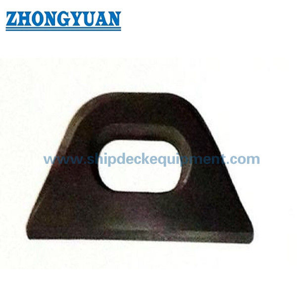 Ωοειδής εξοπλισμός πρόσδεσης σκαφών Eyeplate χάλυβα σφυρηλατημένων κομματιών ήπιου χάλυβα JIS Φ 3410 τύπος Α & Β