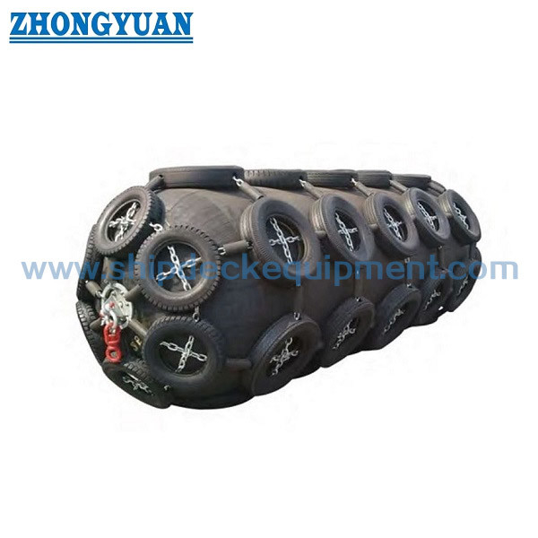 ISO 17357 Δίχτυ τύπου Yokohama Floating Pneumatic Marine Rubber Fender
