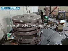 CB/T 282 Type A Round Type Rotary Oil Tank Hatch Cover Marine Outfitting